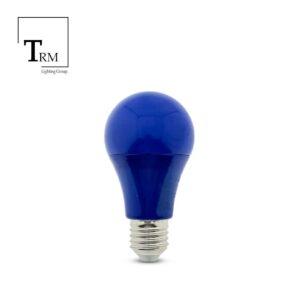 لامپ حبابی ال ای دی 9 وات آبی نمانور