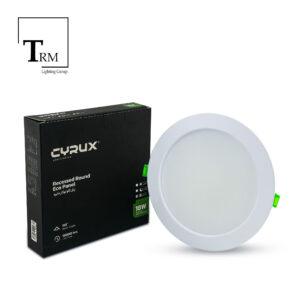 پنل توکار ال‌ای‌دی 18 وات سایروکس مدل گرد