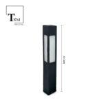 چراغ محوطه چمنی ویلایی 80 سانت دریان نور